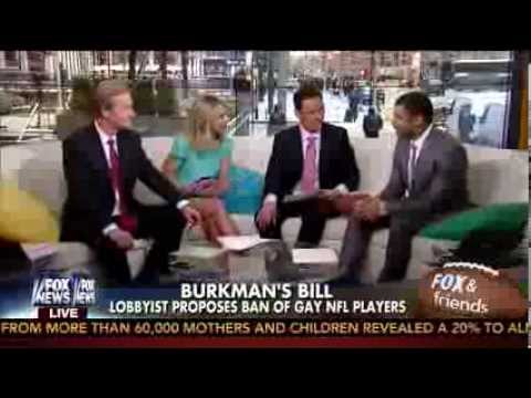 Fox & Friends with Russell Wilson discussing natio...