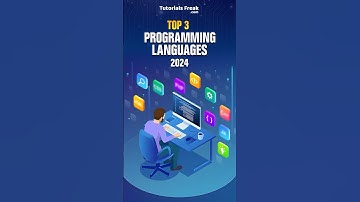 Top 3 Best Programming languages 2024 #programming #shorts