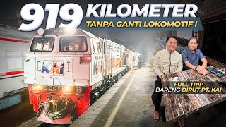 Kereta Api Jakarta Jember Tanpa Transit Rute Terpanjang di Indonesia ‼️ KA Pandalungan