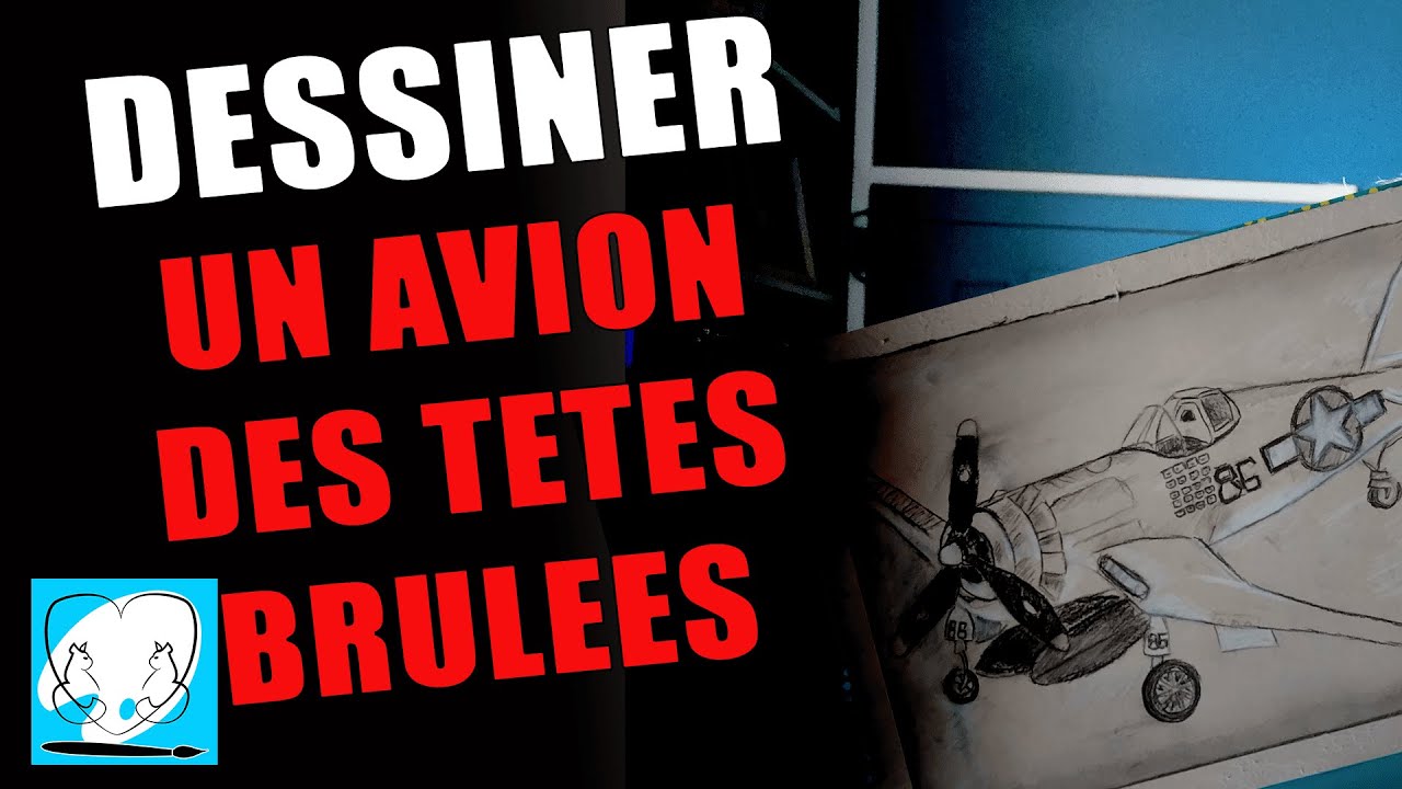 Dessiner l'avion de papy boyington - les têtes brulées - YouTube