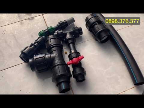 Video Cách nối ống cái tưới cà phê không cần cùm mà không bị... - youtube