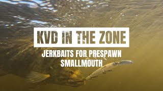 How to Fish Jerkbaits for Prespawn Smallmouth Bass - KVD In the Zone