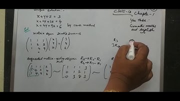 12-BM [Ex-1.1-5 ] Applications of Matrices and Determinants # Gomathi maths and english_