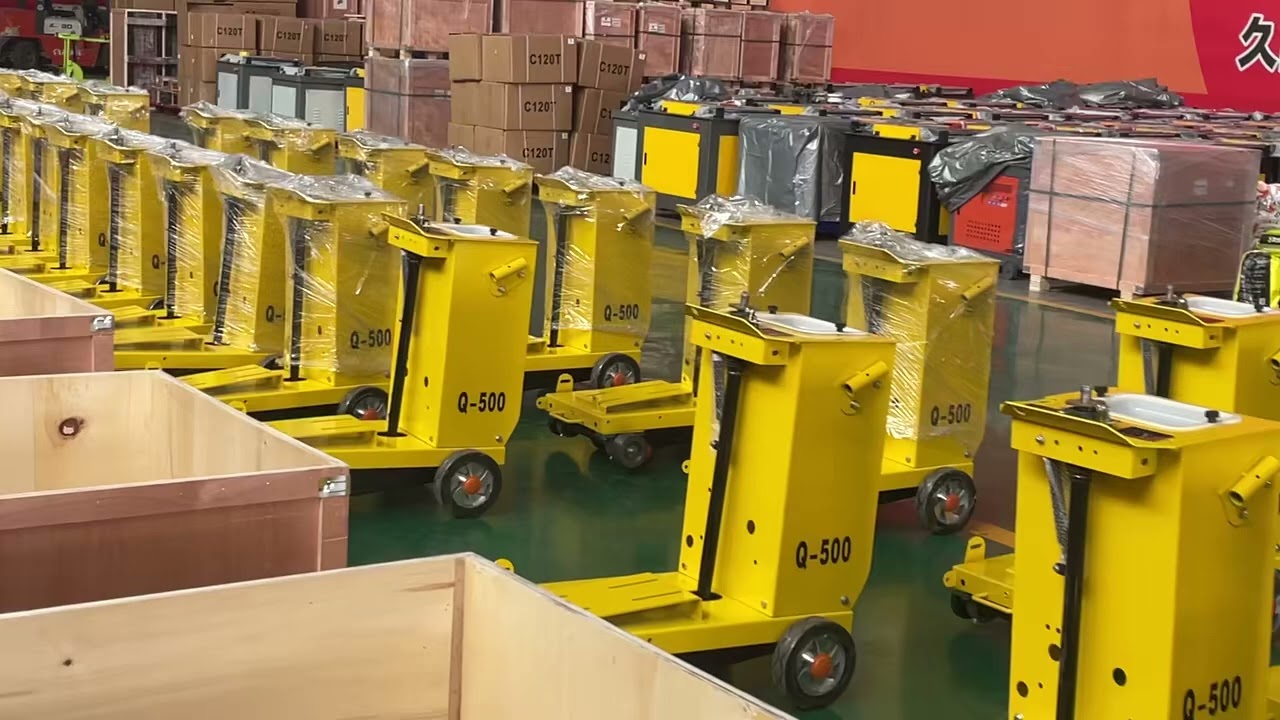 A batch of road cutting machines completed😁Packing in progress, will send soon🚂🚂🚂