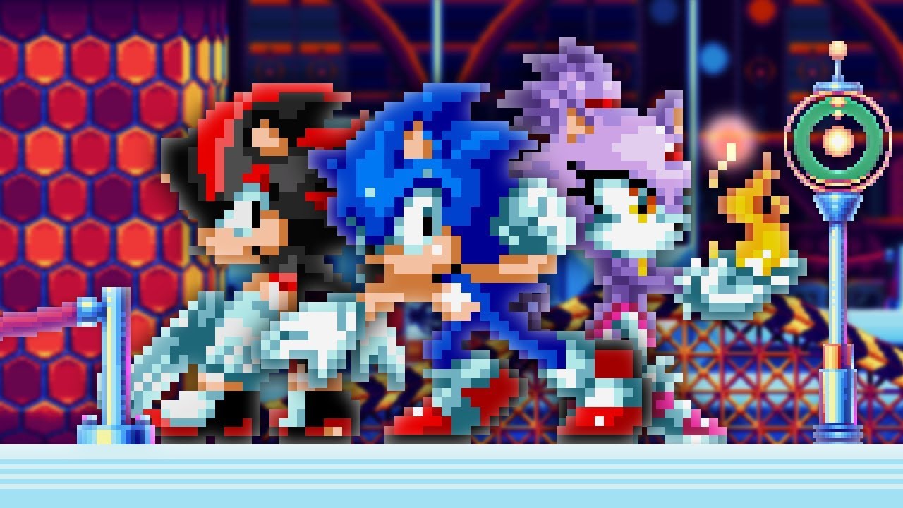 I found this really cool mod for sonic mania, But I Never