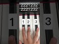 SUPER EASY PIANO SONG!!! #piano #easypiano #pianotutorial ! 😱😵🔥