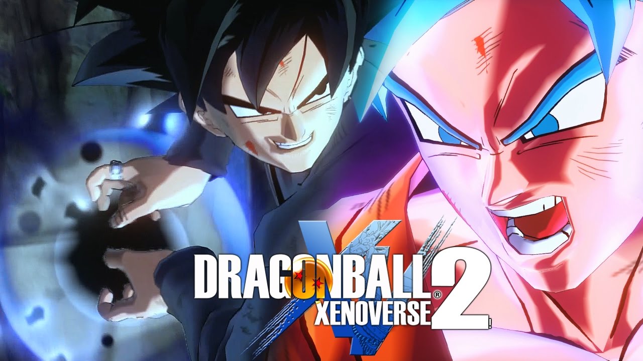 Dragon Ball Xenoverse 2 Black Goku Vs Ssb Goku Gameplay 1080p 60fps Youtube