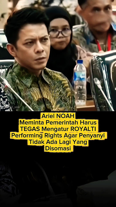 tatapan #ariel begitu tajam😁 #royaltimusik