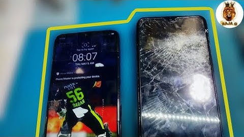 infinix hot 9 play X680B broken Lcd panel or frame Change #mobile #repair #my #video #like #100k