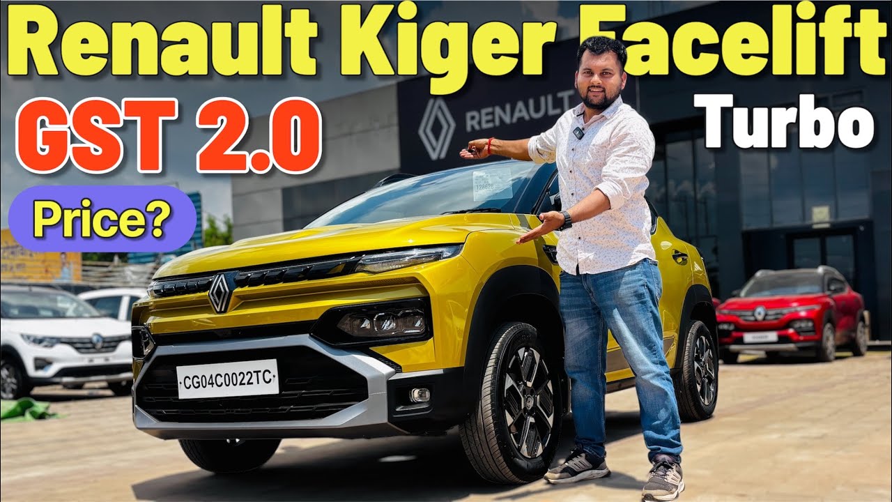 Gst 2.0 New Price✅ | Renault Kiger Facelift 2025🔥 | Kiger Emotion Turbo Manual DT Review 