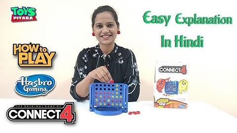 How to Play Connect 4 (four) game in Hindi