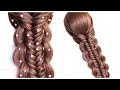 Suspended Loop Fishtail Braid  😱 Christmas Holiday Hairstyle