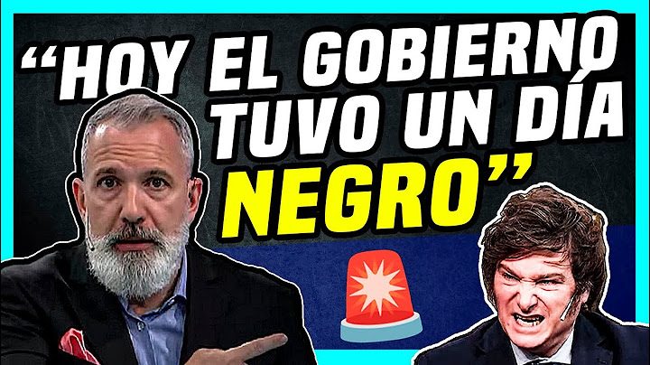 Día negro para Milei: Duggan lapidario