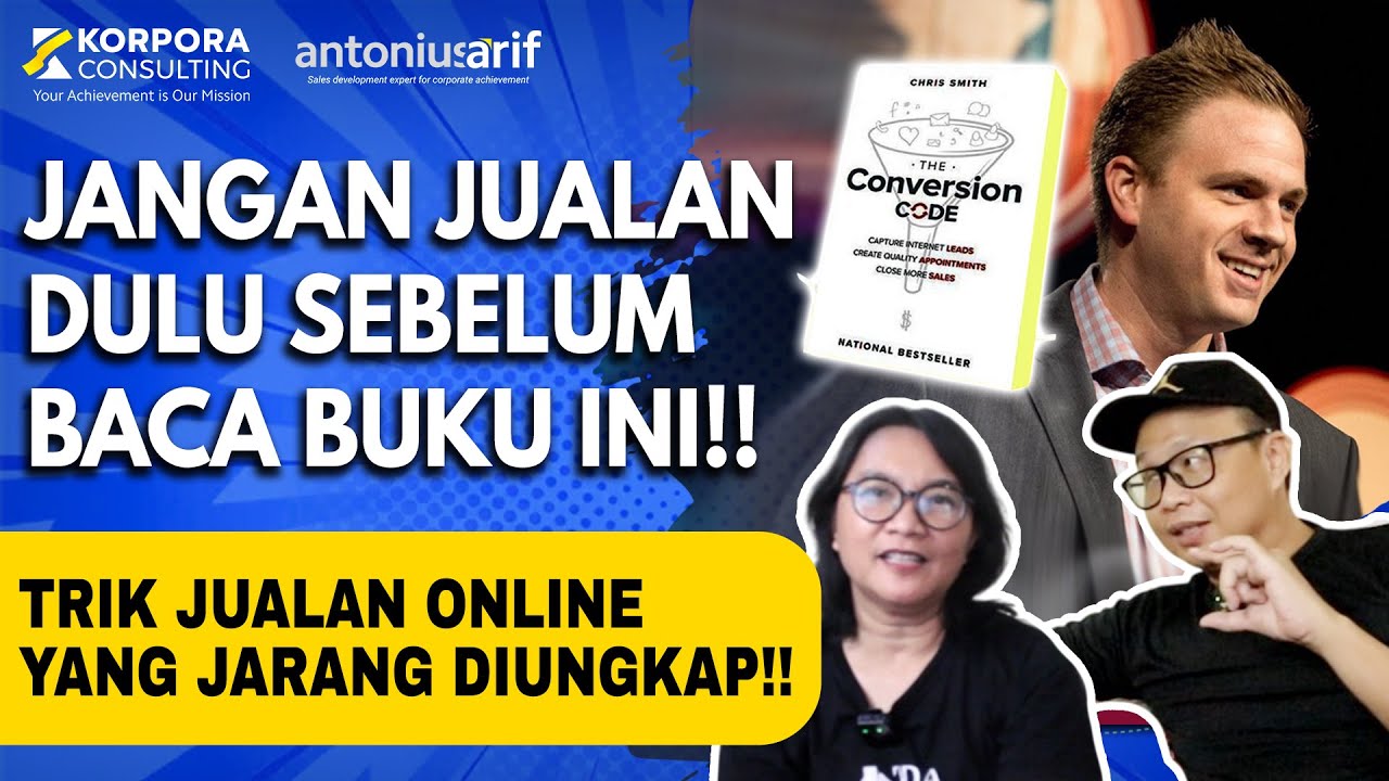 RAHASIA JUALAN ONLINE‼️ BUKU THE CONVERSION CODE by CHRIS SMITH - Coach ...