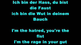 Eisbrecher Bombe German Lyrics+Translation