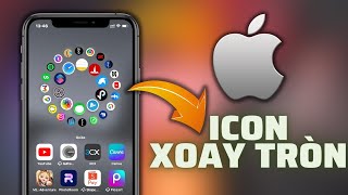 Tạo Tiện Ích Icon Xoay Tròn Trên iPhone | Widgets Đẹp Cho iOS screenshot 1