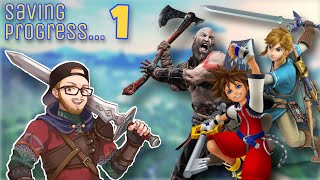SAVING PROGRESS... EP 1 - Welcome! (Kingdom Hearts, The Legend of Zelda, God of War) PODCAST