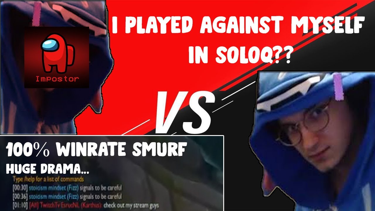 I PLAYED AGAINST MYSELF IN LEAGUE OF LEGENDS