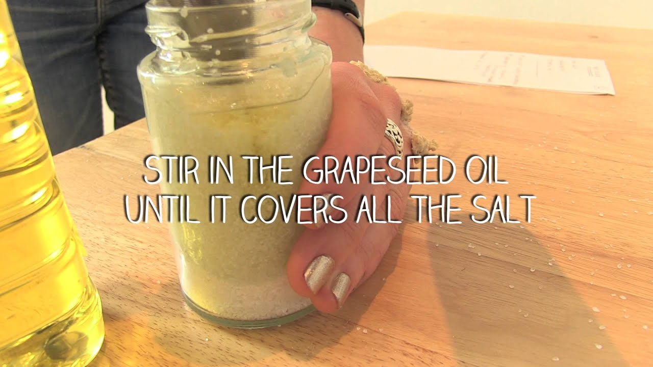 How to make a body scrub YouTube