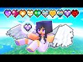 Minecraft But There Are Custom GODDESS Hearts!