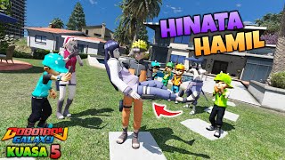 HINATA IS PREGNANT WITH BOBOIBOY ELEMENTAL 5 AND NARUTO IS HAPPY - GTA 5