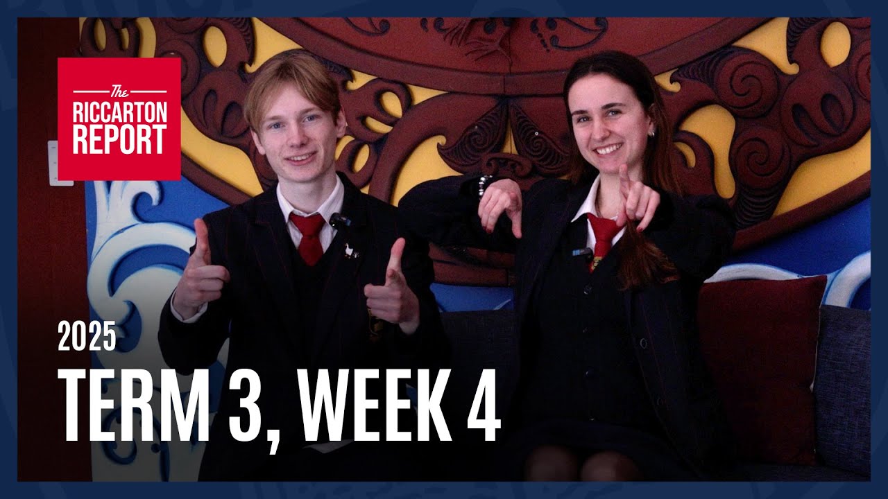 Riccarton Report - Term 3 Week 4 - 2025