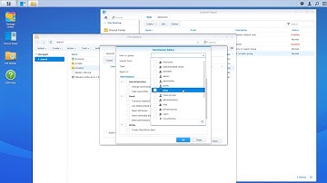 Synology set permissions on a subfolder