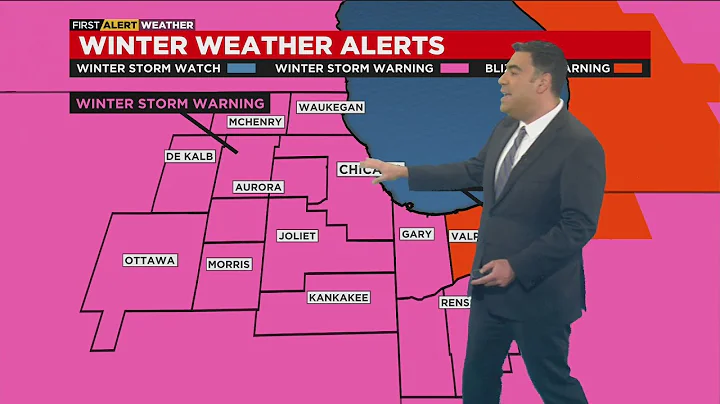 Chicago First Alert Weather: What to expect for the winter storm