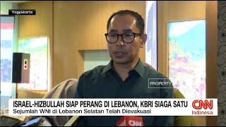 Israel-Hizbullah Siap Perang di Lebanon, KBRI Siaga Satu