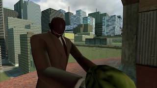 Spy Tries to Eat a Melon