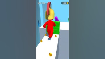 Color Race 3D Funny Game MAX LEVEL Epic Giant Stickman #shorts