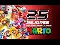 Top 25 mejores transformaciones de Mario de todos los tiempos! 🍄🔥🎮