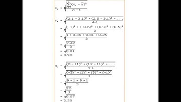 8- Calculating Correlation Coefficient: an example