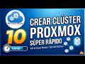 Cómo crear un clúster de Proxmox en 10 minutos #vmcloudmaster