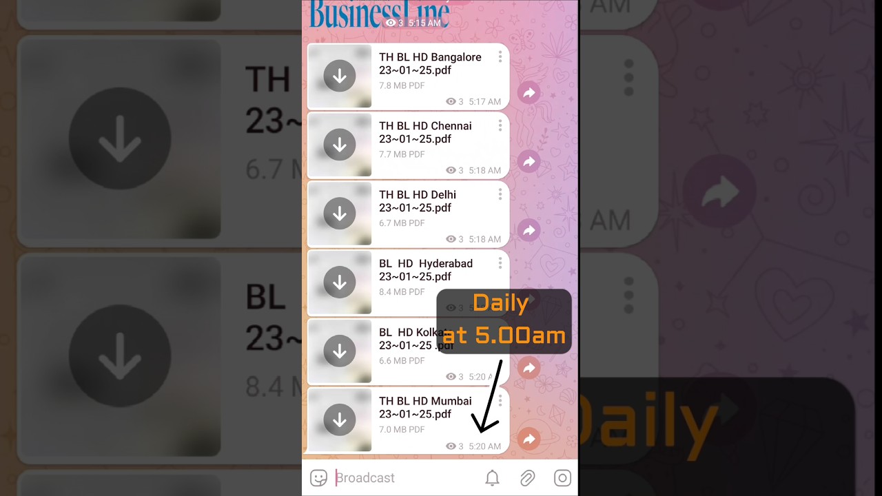 How to download Business Line Newspaper pdf