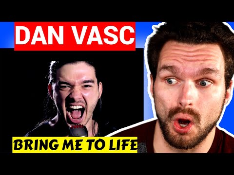Singer Reacts to Dan Vasc's "Bring Me To Life" Cover