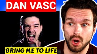 Singer Reacts to Dan Vasc's "Bring Me To Life" Cover