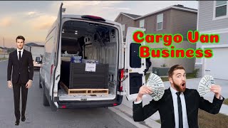 Made 340$ in 4 Hours | Be Your Own Bo$$ | Cargo Van Business | Dispatch App!