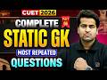 CUET 2026 Static GK | Most Repeated Questions | MCQ | Part 6