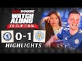 HEARTBREAK For Sophie As Lee Chappy Lifts The FA Cup | Chelsea 0-1 Leicester FA Cup Final HIGHLIGHTS