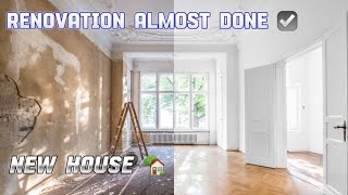 Renovation Almost Done Ho gayi hein ￼Hamare New House Ki