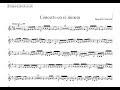 Alessandro Marcello: Oboe Concerto (Organ Accompaniment, Backing track, Play along,) Trumpet