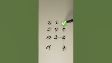 Draw a line connecting the numbers 1 to 12. #drawing #line #maths #quiz #shorts