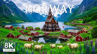 NORWAY 8K 🇳🇴 | A Nordic Adventure – Dramatic Fjords, Snowy Peaks & Endless Beauty