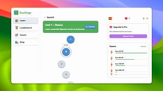Z.ai - GLM-5 Built a FULL Duolingo Clone! 🤯 ADAL CLI Demo
