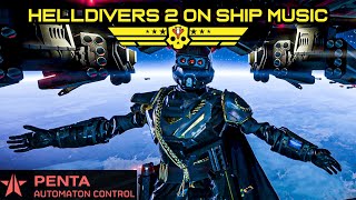 Helldivers 2 On Ship Atmospheric Ambience for Sleep (Music) (Penta) (6 Hours)