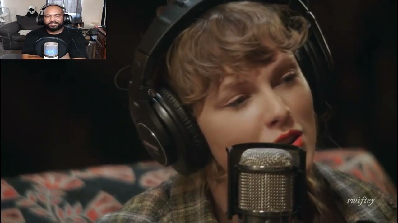 TAYLOR SWIFT REACTION TO Taylor Swift mirrorball (folklore the