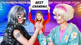 Good Vs Bad Grandma! Cool Parenting Hacks And Smart Tips! Funny Moments