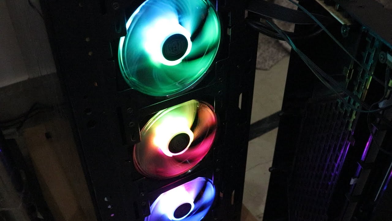 VENTILATEUR COOLER MASTER MASTERFAN SF360R RGB 3FAN - Vente de