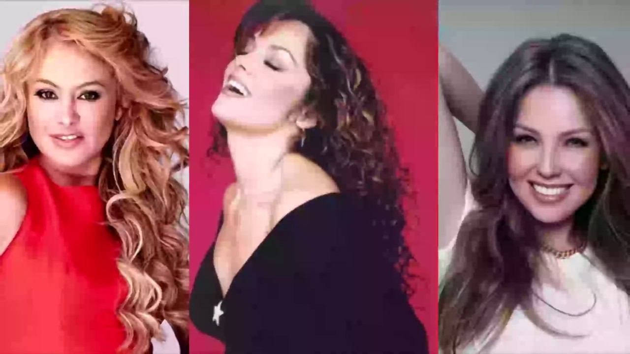 HISTORIAL MUSICAL / Paulina Rubio, Tatiana y Thalía - YouTube